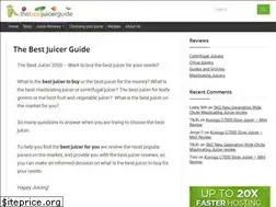 Sites similar to thebestjuicerguide.com