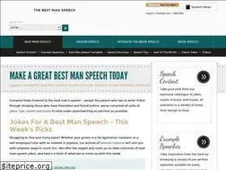 Sites similar to thebestmanspeech.com