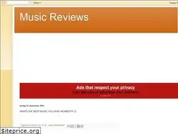 Sites similar to thebestmusicreviews.blogspot.com