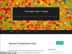 Sites similar to thebestnextthing.com