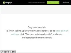 Sites similar to thebestofsouthamerica.co.uk