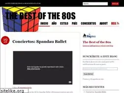 Sites similar to thebestofthe80s.wordpress.com