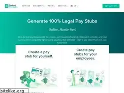 Sites similar to thebestpaystubs.com