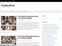 Sites similar to thebestpoll.com