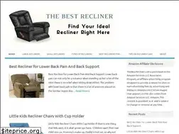 Sites similar to thebestrecliner.com