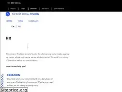 Sites similar to thebestsocialstudio.com