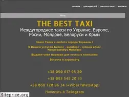 Sites similar to thebesttaxi.com.ua