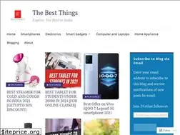 Sites similar to thebestthings.in