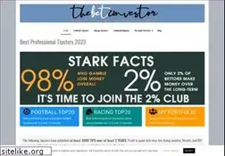 Sites similar to thebetinvestor.com