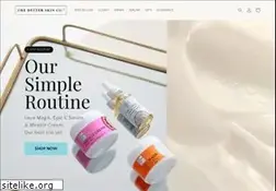 Sites similar to thebetterskinco.com