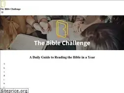 Sites similar to thebiblechallenge.org