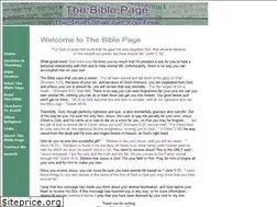 Sites similar to thebiblepage.org