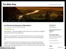 Sites similar to thebiblestop.wordpress.com