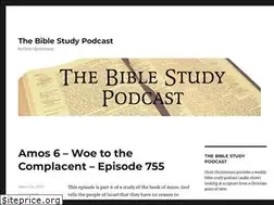 Sites similar to thebiblestudypodcast.com
