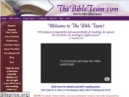 Sites similar to thebibleteam.com