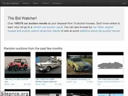Sites similar to thebidwatcher.com