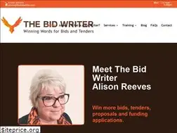 Sites similar to thebidwriter.com