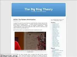 Sites similar to thebigblogtheory.wordpress.com
