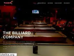 Sites similar to thebilliardcompany.com