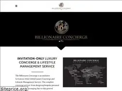 Sites similar to thebillionaireconcierge.com