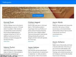 Sites similar to thebiography.us