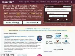 Sites similar to thebiogrid.org