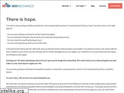 Sites similar to thebiomechanics.com.au