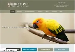 Sites similar to thebirdclinic.com
