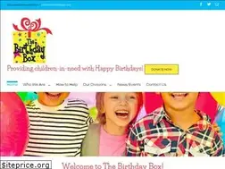 Sites similar to thebirthdaybox.org