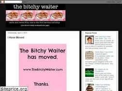 Sites similar to thebitchywaiter.blogspot.com