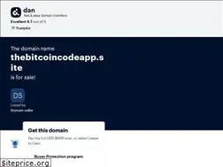 Sites similar to thebitcoincodeapp.site