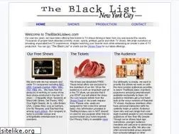 Sites similar to theblacklistnyc.com