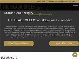 Sites similar to theblacksheeprestaurant.com