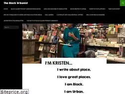 Sites similar to theblackurbanist.com