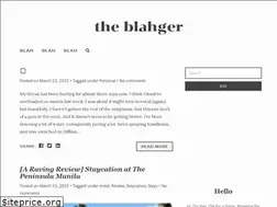 Sites similar to theblahger.com