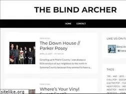 Sites similar to theblindarcher.com