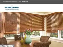 Sites similar to theblindfactor.com