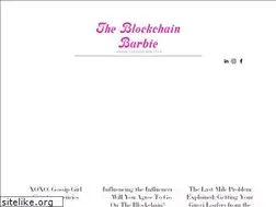 Sites similar to theblockchainbarbie.com