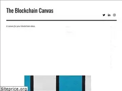 Sites similar to theblockchaincanvas.com
