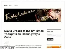 Sites similar to theblogalsorises.com