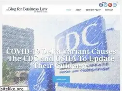 Sites similar to theblogforbusinesslaw.com