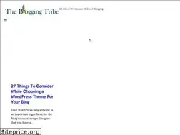 Sites similar to thebloggingtribe.com