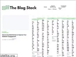 Sites similar to theblogstack.com