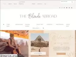 Sites similar to theblondeabroad.com