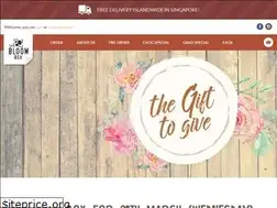 Sites similar to thebloombox.com.sg