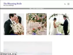 Sites similar to thebloomingbride.com