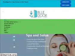 Sites similar to thebluedoorspa.com