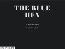 Sites similar to thebluehenrehoboth.com