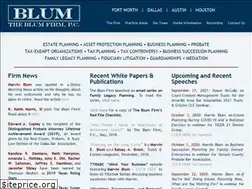 Sites similar to theblumfirm.com