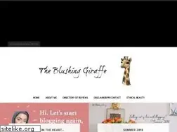 Sites similar to theblushinggiraffe.com